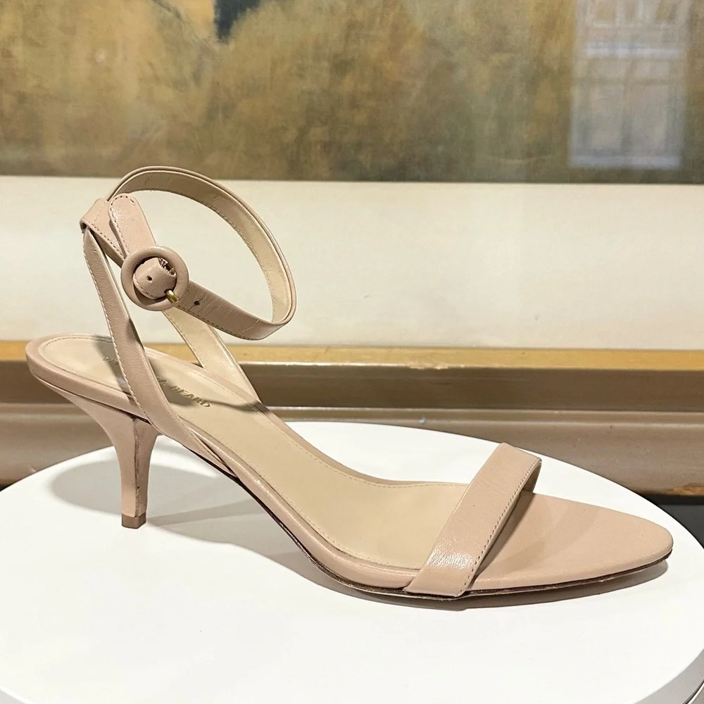 🌹VERONICA BEARD🌹 Darcelle Leather Sandal in Bisque Size: 8.5 - Picture 4 of 14